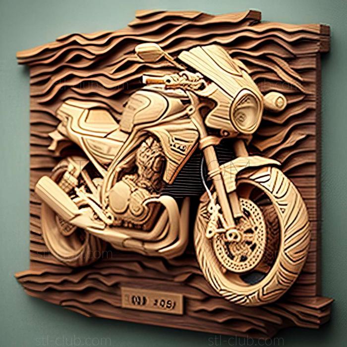 3D модель Suzuki Bandit 650 (STL)